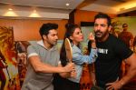 John Abraham, Jacqueline Fernandez, Varun Dhawan promote Dishoom on 22nd July 2016